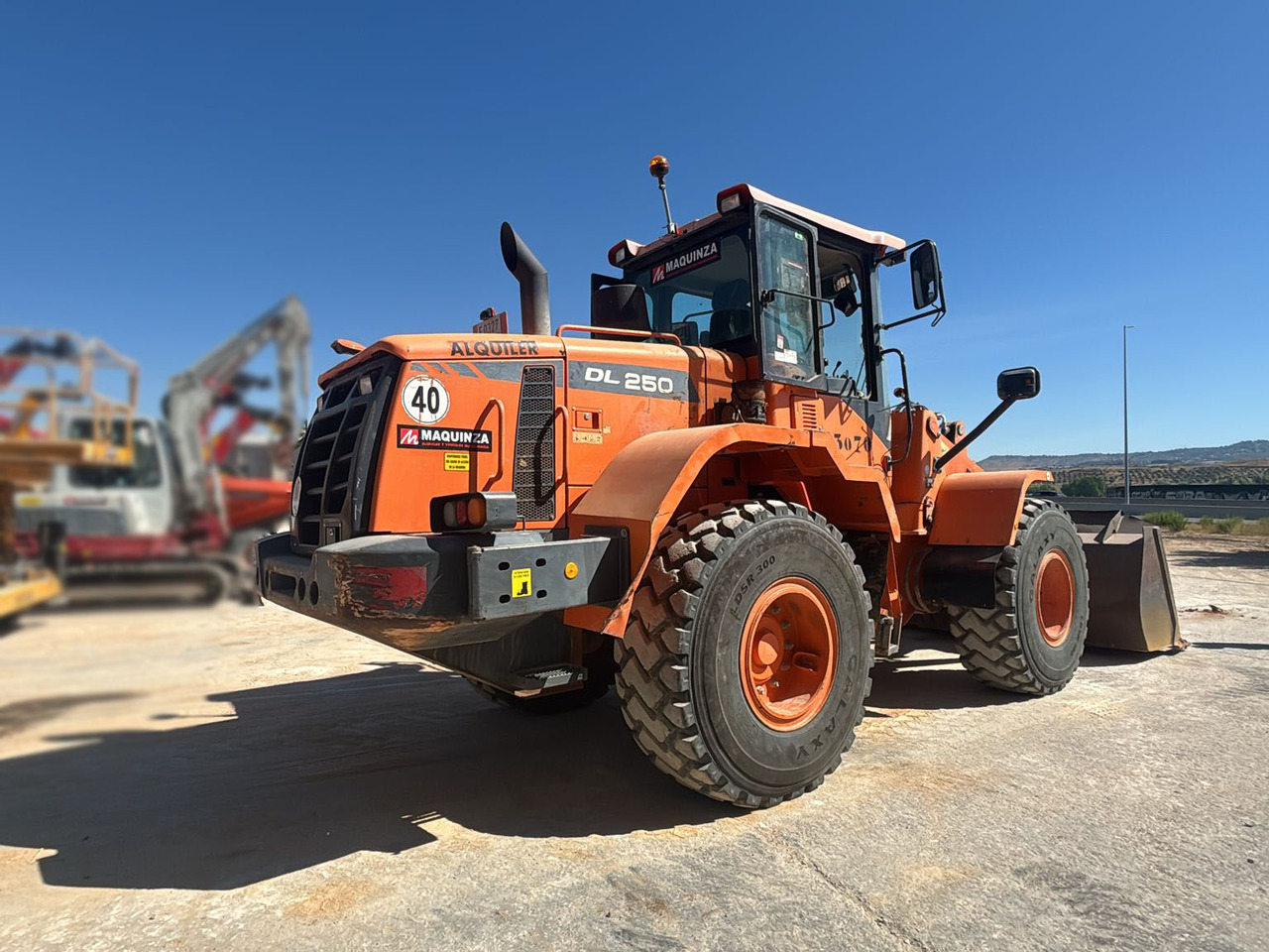 DOOSAN DL250-3 - Radlader: das Bild 4 DOOSAN DL250-3 - Radlader: das Bild 4