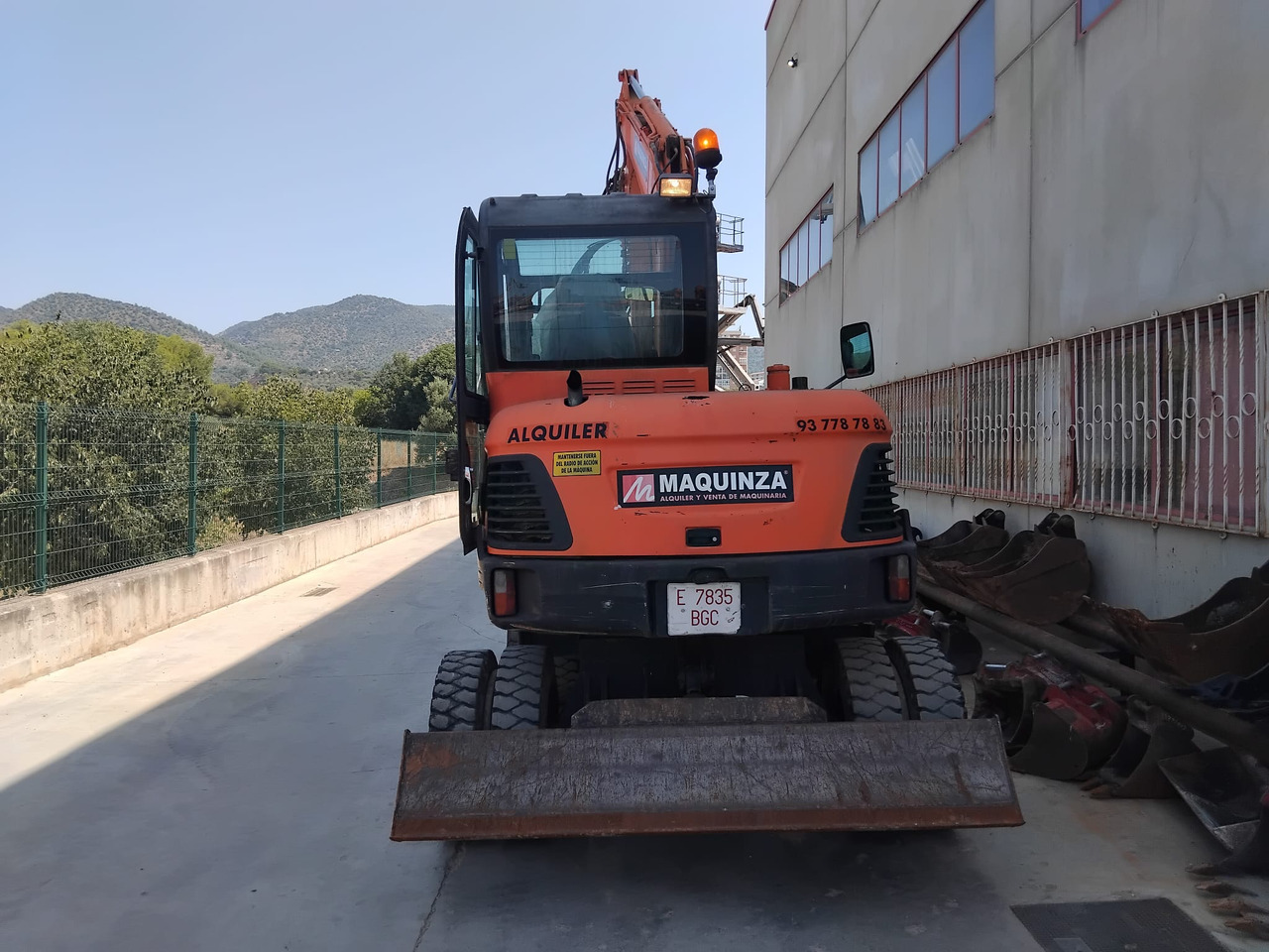 Minibagger DOOSAN DX55W: das Bild 6
