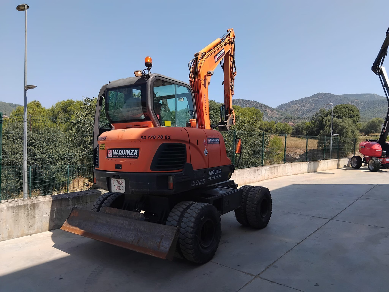 Minibagger DOOSAN DX55W: das Bild 7