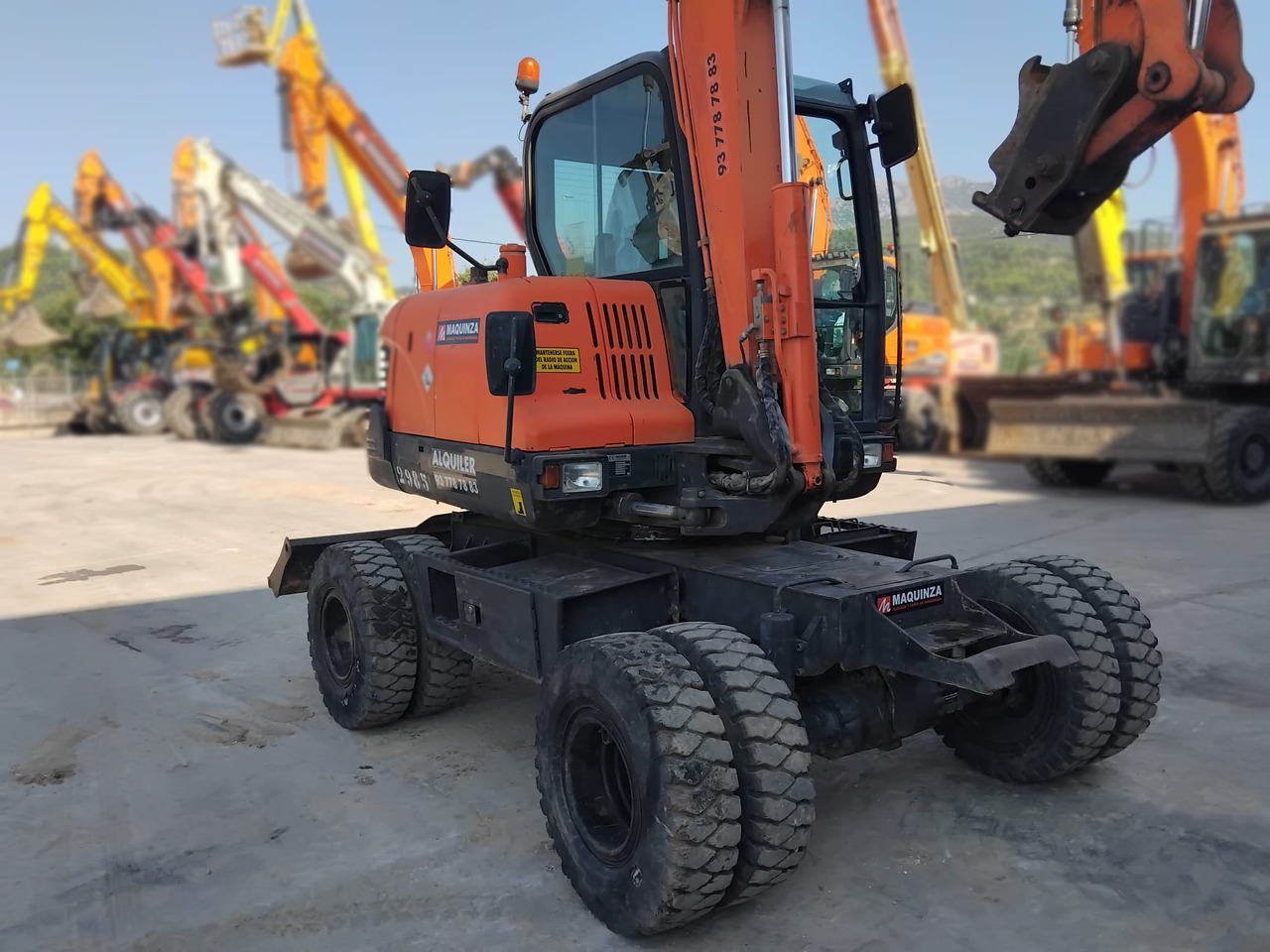 Minibagger DOOSAN DX55W: das Bild 12