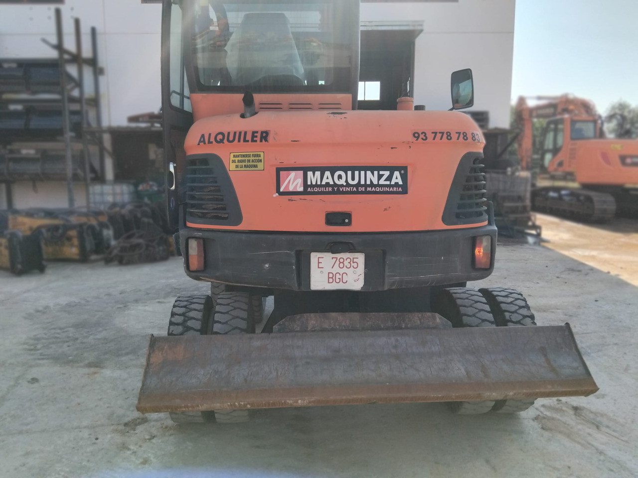 Minibagger DOOSAN DX55W: das Bild 14