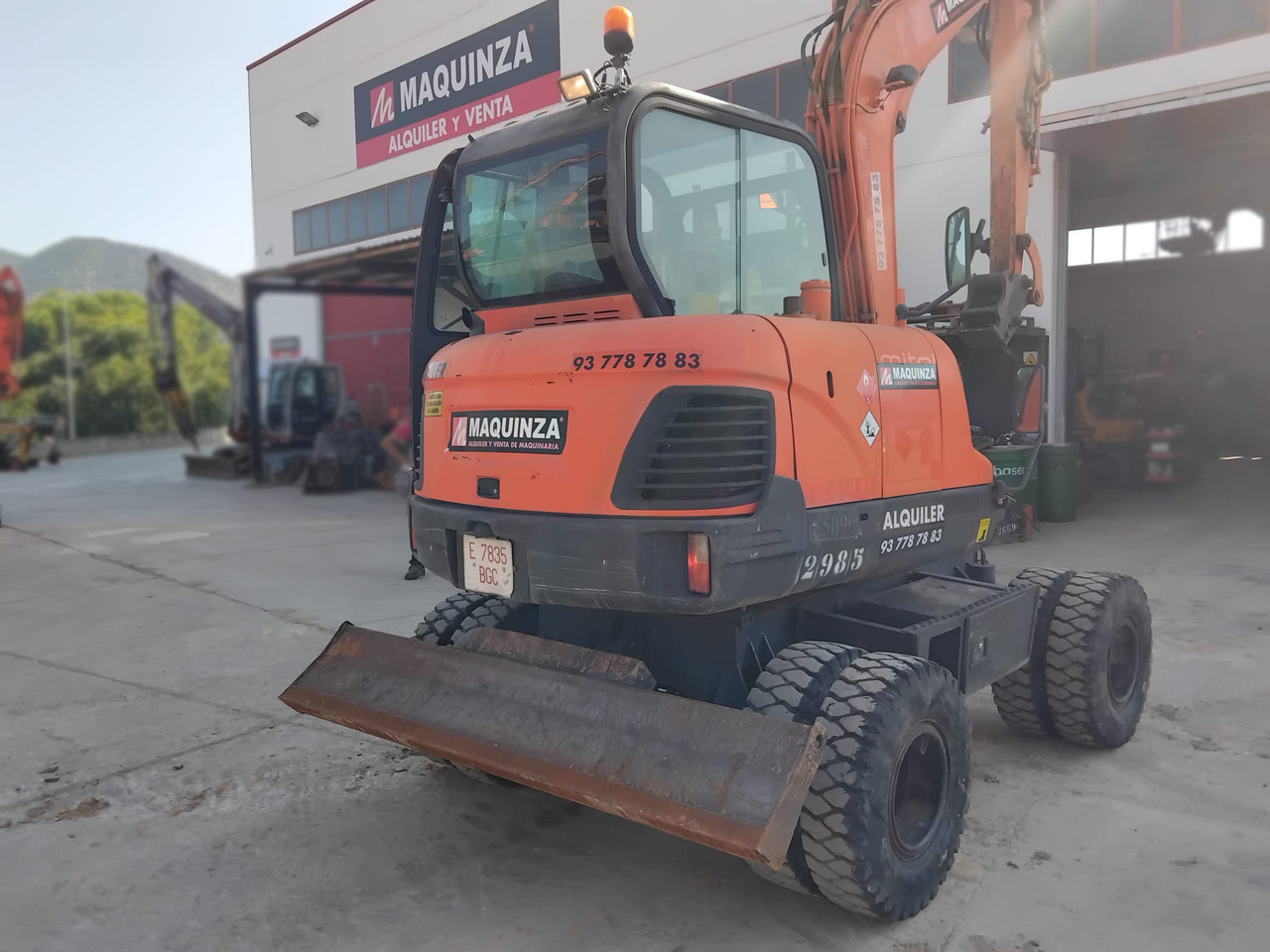 Minibagger DOOSAN DX55W: das Bild 13