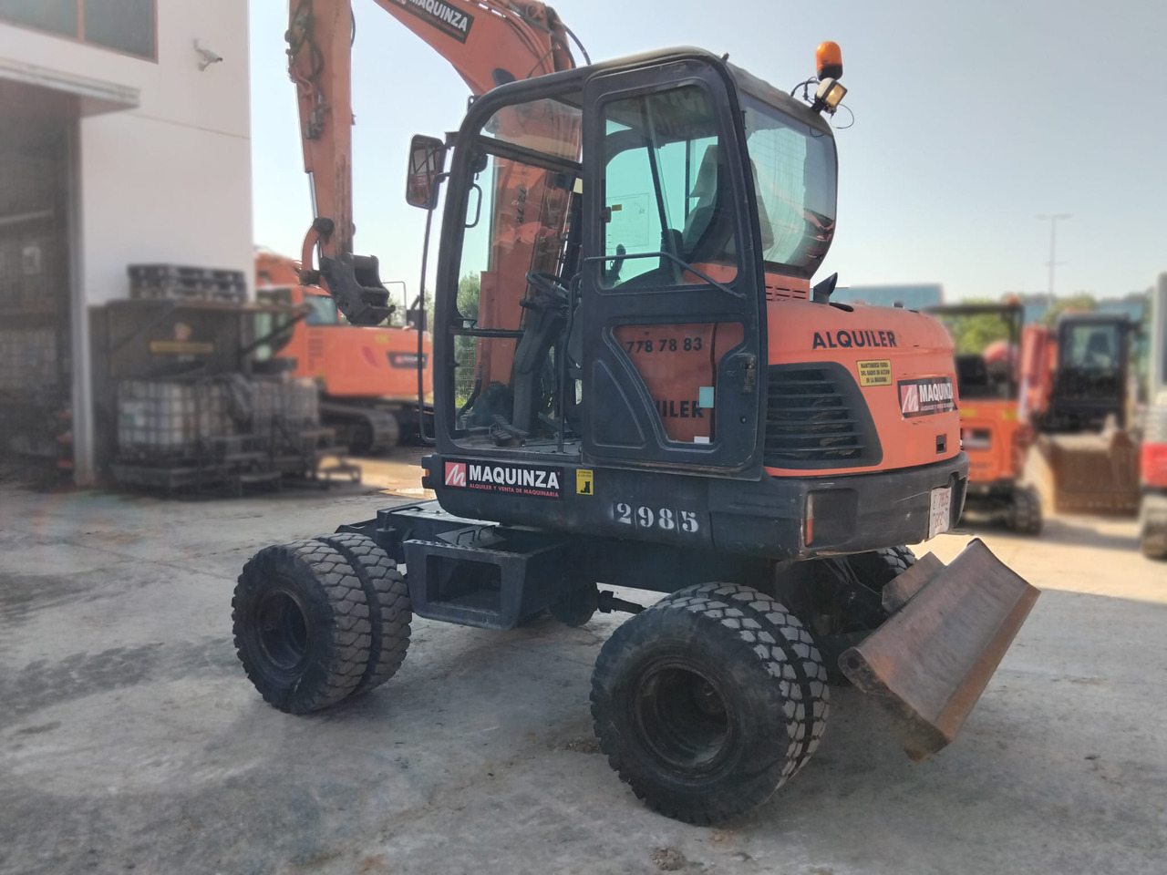 Minibagger DOOSAN DX55W: das Bild 11