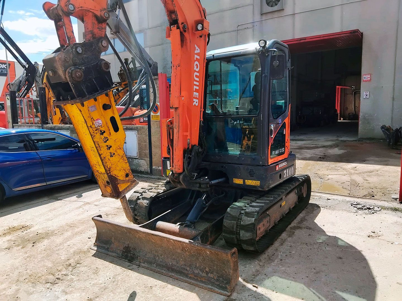DOOSAN DX62R-3 - Minibagger: das Bild 1 DOOSAN DX62R-3 - Minibagger: das Bild 1