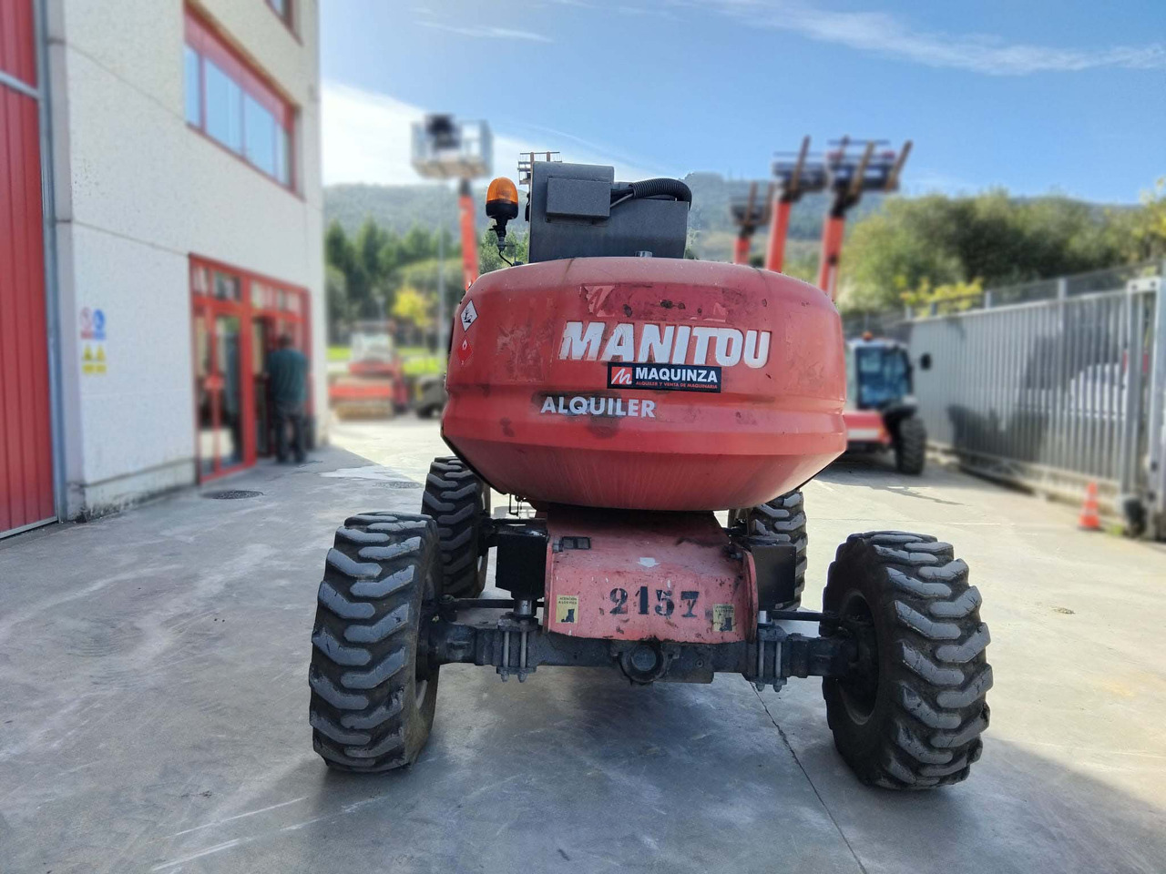 MANITOU 160ATJ EJE OSCILANTE - Gelenkarmbühne: das Bild 5 MANITOU 160ATJ EJE OSCILANTE - Gelenkarmbühne: das Bild 5