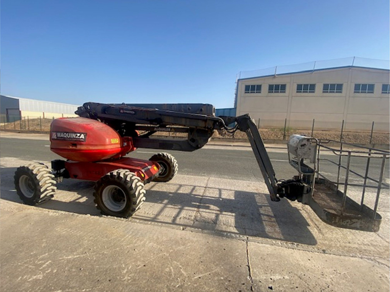 MANITOU 160ATJ EJE OSCILANTE - Gelenkarmbühne: das Bild 1 MANITOU 160ATJ EJE OSCILANTE - Gelenkarmbühne: das Bild 1
