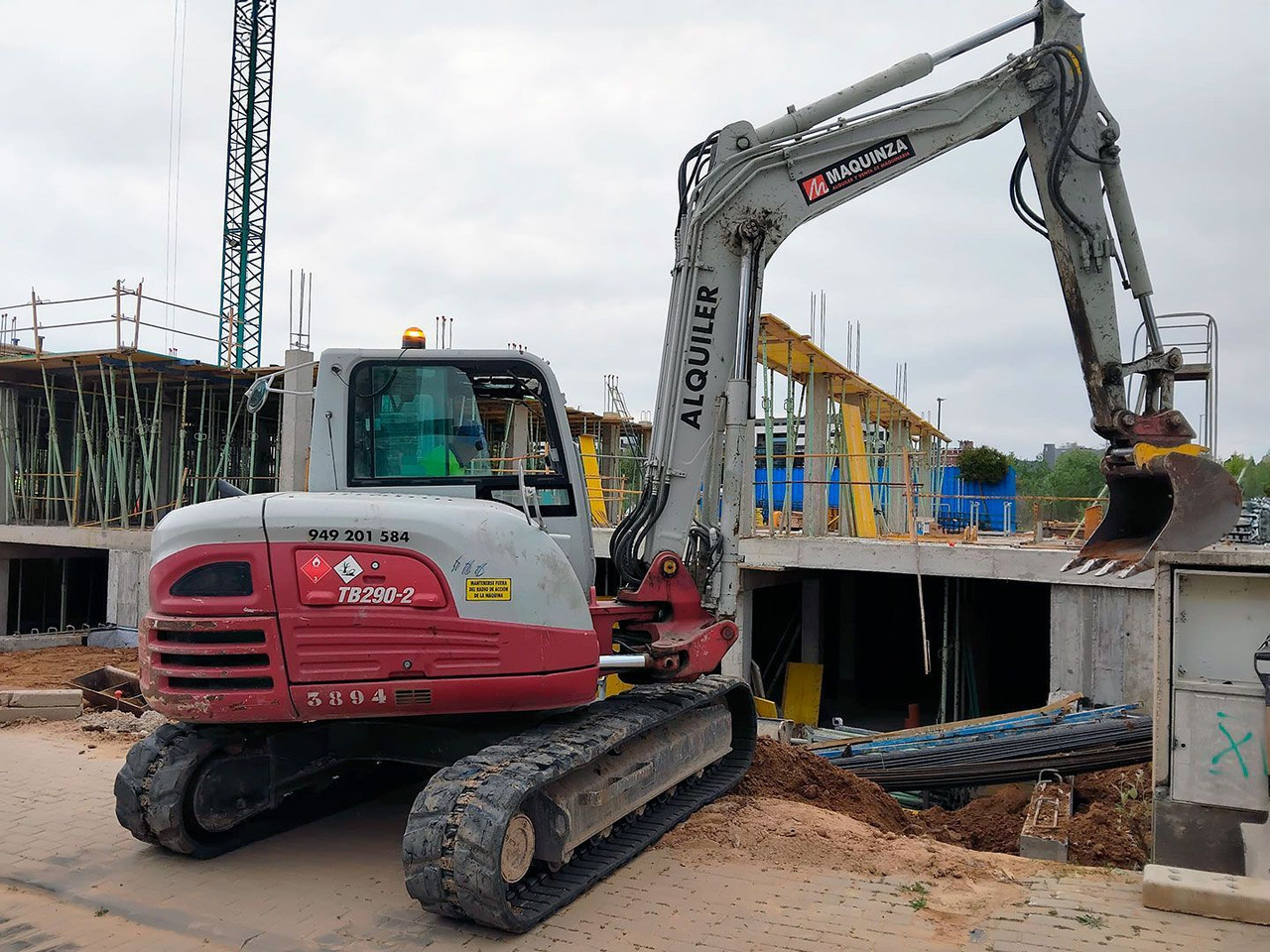 Minibagger TAKEUCHI TB290 EASY: das Bild 7 Minibagger TAKEUCHI TB290 EASY: das Bild 7