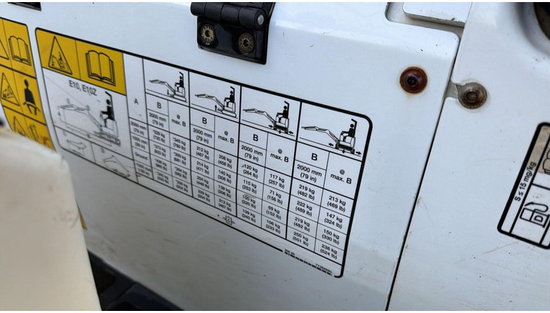 Bobcat E10 Z (BE MACHINE / 438H / MIN WIDTH 0.73M / TOP CONDITION) – Leasing Bobcat E10 Z (BE MACHINE / 438H / MIN WIDTH 0.73M / TOP CONDITION): das Bild 14 Bobcat E10 Z (BE MACHINE / 438H / MIN WIDTH 0.73M / TOP CONDITION) – Leasing Bobcat E10 Z (BE MACHINE / 438H / MIN WIDTH 0.73M / TOP CONDITION): das Bild 14