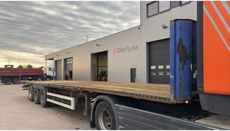 Krone SDP27 (BELGIAN TRAILER / DRUM BRAKES / FREINS TAMBOURS) - Pritschenauflieger/ Plattformauflieger: das Bild 2 Krone SDP27 (BELGIAN TRAILER / DRUM BRAKES / FREINS TAMBOURS) - Pritschenauflieger/ Plattformauflieger: das Bild 2