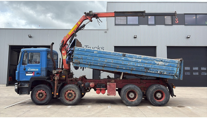 MAN 35.362 (6 CYLINDER / MANUAL PUMP / 8X4 / FALFINGER CRANE PK80 / STEEL SUSP.) – Leasing MAN 35.362 (6 CYLINDER / MANUAL PUMP / 8X4 / FALFINGER CRANE PK80 / STEEL SUSP.): das Bild 9