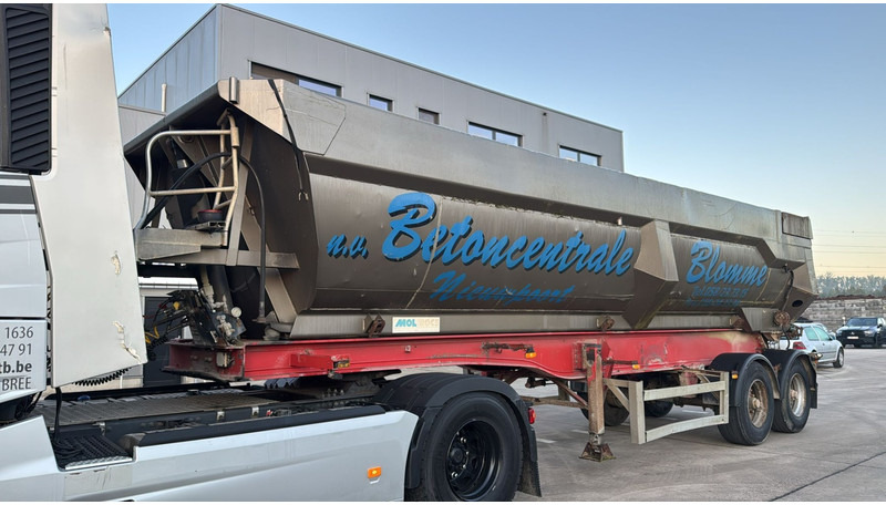 MOL KF85F/20T/37AI (BELGIAN TRAILER / DRUM BRAKES / FREINES TAMBOUR / BPW AXLES) - Kipper Auflieger: das Bild 1 MOL KF85F/20T/37AI (BELGIAN TRAILER / DRUM BRAKES / FREINES TAMBOUR / BPW AXLES) - Kipper Auflieger: das Bild 1