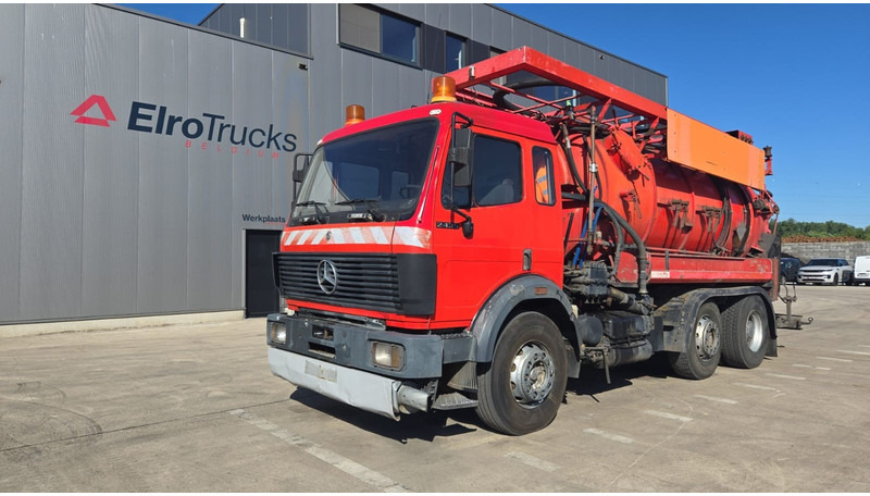 Mercedes-Benz SK 2435 (15.000 L / V8 AVEC 2X TURBO / BOITE MANUELLE / TRES BONNE ETAT / GRAND PONT) - Saug-/ Spülfahrzeug: das Bild 1 Mercedes-Benz SK 2435 (15.000 L / V8 AVEC 2X TURBO / BOITE MANUELLE / TRES BONNE ETAT / GRAND PONT) - Saug-/ Spülfahrzeug: das Bild 1