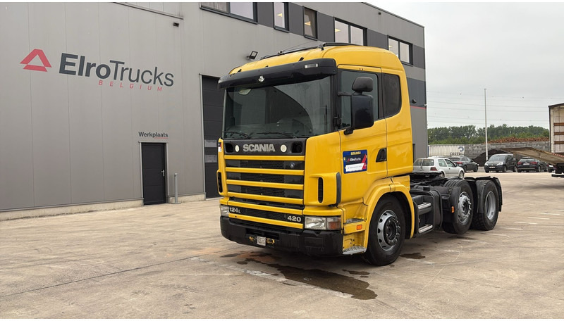 Scania 124-420 (6X2 / 8 TYRES / ORIGINAL TRACTOR UNIT / FRONT STEEL) - Sattelzugmaschine: das Bild 1 Scania 124-420 (6X2 / 8 TYRES / ORIGINAL TRACTOR UNIT / FRONT STEEL) - Sattelzugmaschine: das Bild 1
