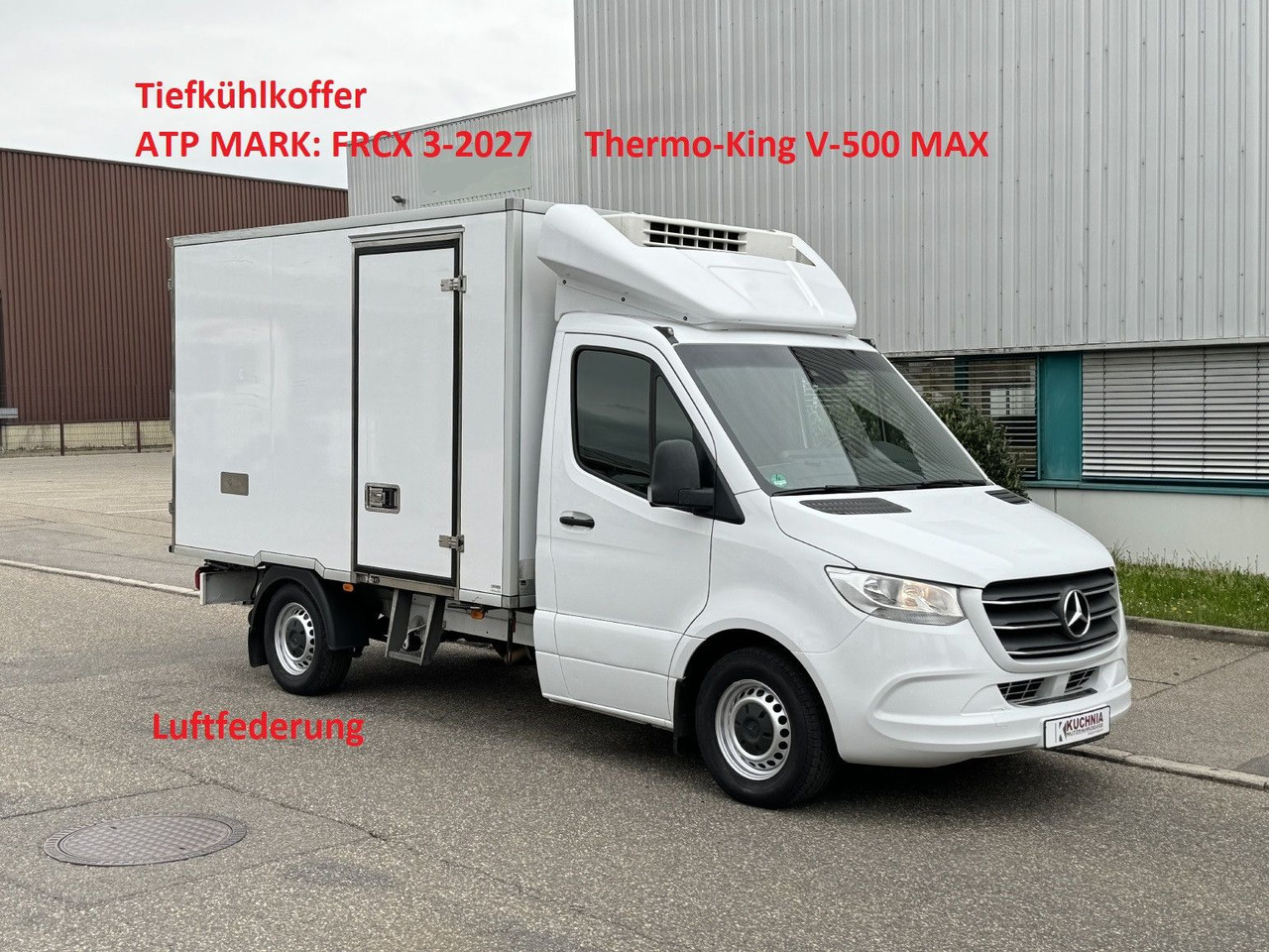 Mercedes-Benz Sprinter 316 Tiefkühl 3,3m TK V-500 MAX Luftgef. - Kühltransporter: das Bild 1 Mercedes-Benz Sprinter 316 Tiefkühl 3,3m TK V-500 MAX Luftgef. - Kühltransporter: das Bild 1