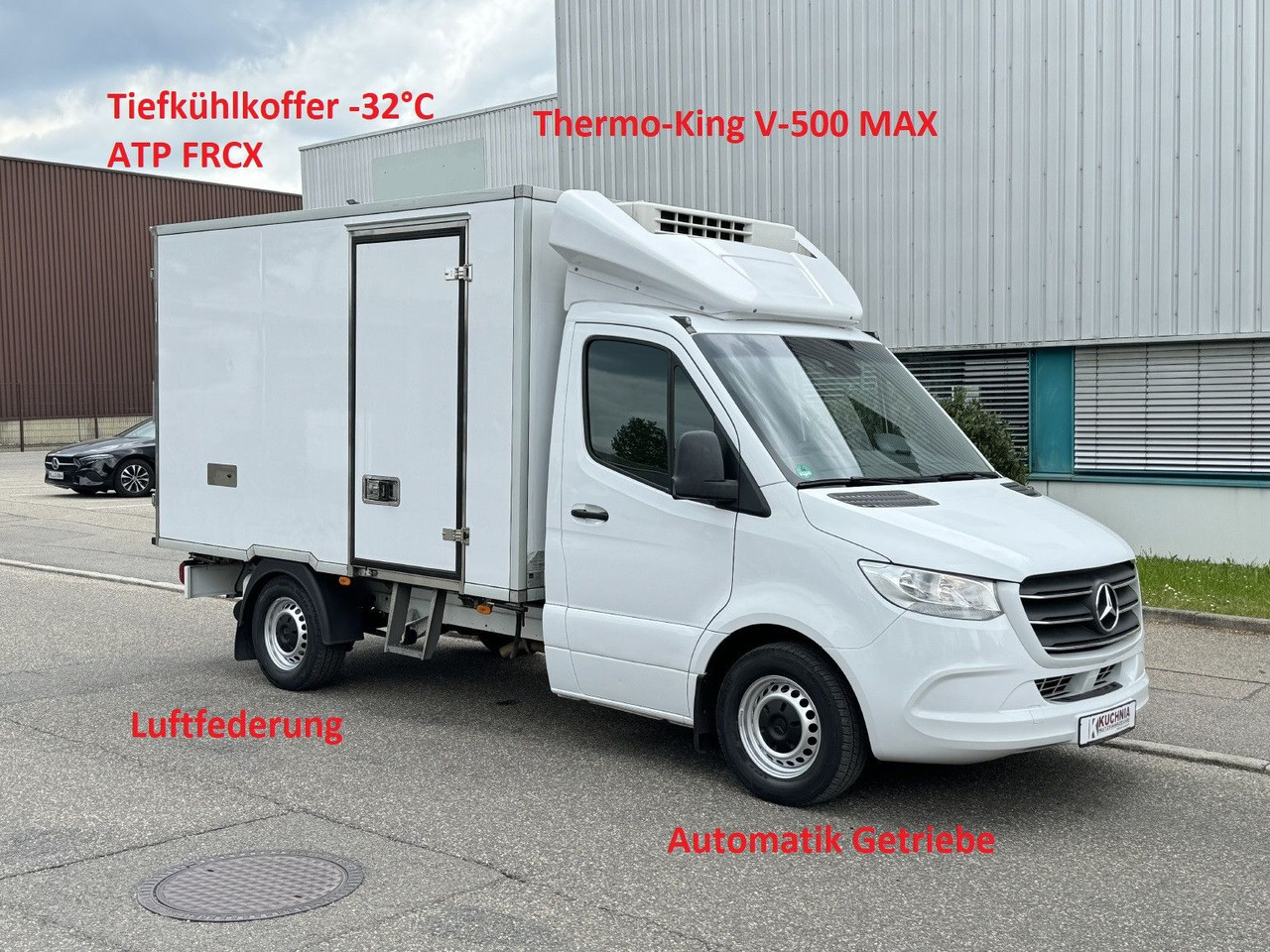 Mercedes-Benz Sprinter 316 Tiefkühl 3,3m TK V-500 MAX Luftgef. - Kühltransporter: das Bild 1 Mercedes-Benz Sprinter 316 Tiefkühl 3,3m TK V-500 MAX Luftgef. - Kühltransporter: das Bild 1