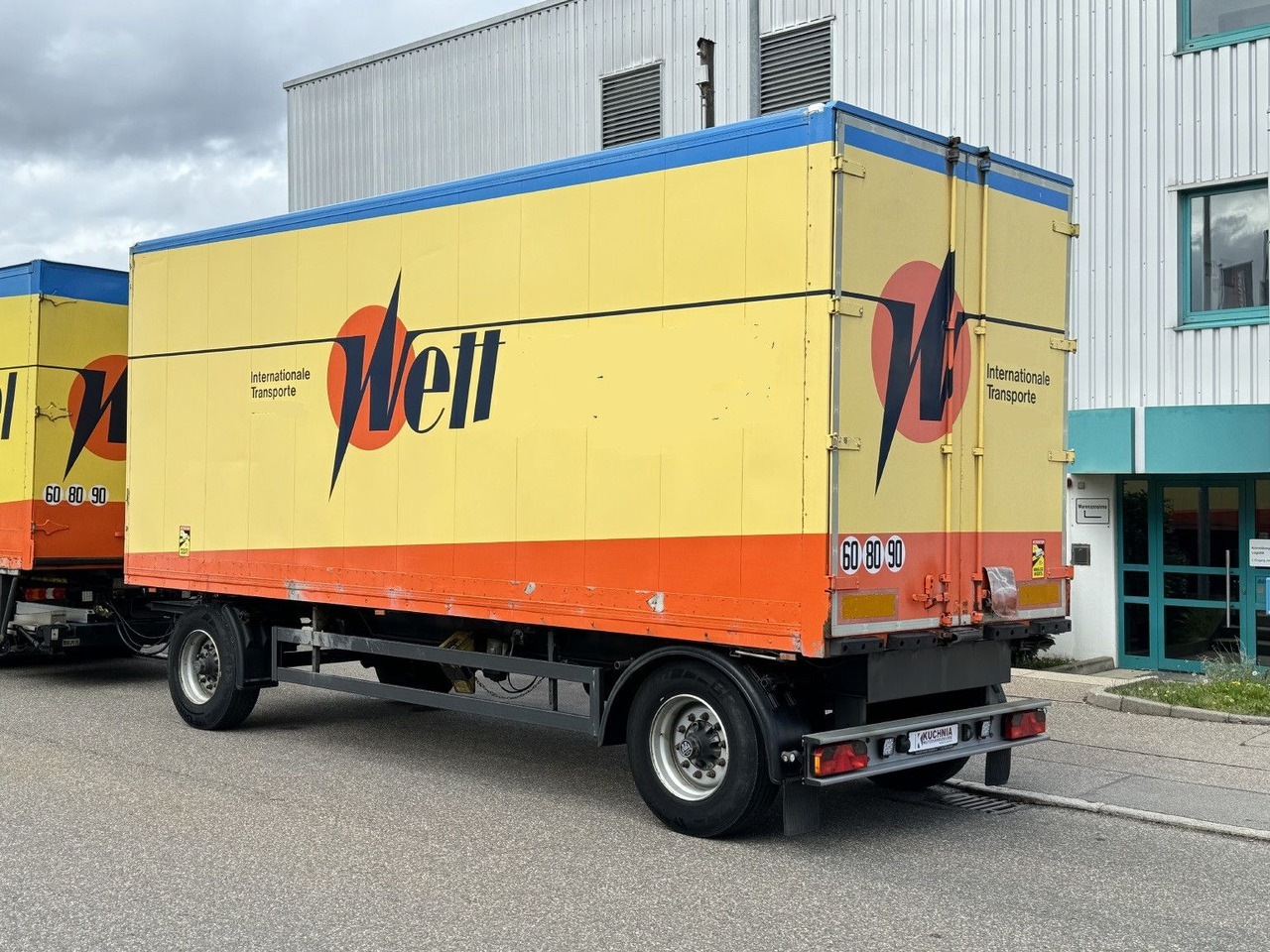 Genkopf 14t Alu-Möbelkoffer 7,1m BPW Luft ZS - Koffer Anhänger: das Bild 1 Genkopf 14t Alu-Möbelkoffer 7,1m BPW Luft ZS - Koffer Anhänger: das Bild 1