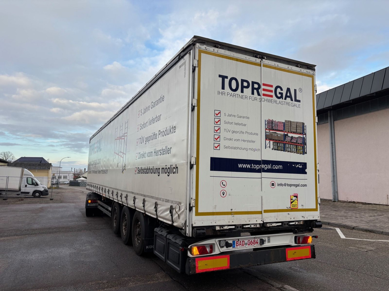 Kögel SN24, Edscha, Schiebeplane, BPW-Achse - Planenauflieger: das Bild 3 Kögel SN24, Edscha, Schiebeplane, BPW-Achse - Planenauflieger: das Bild 3