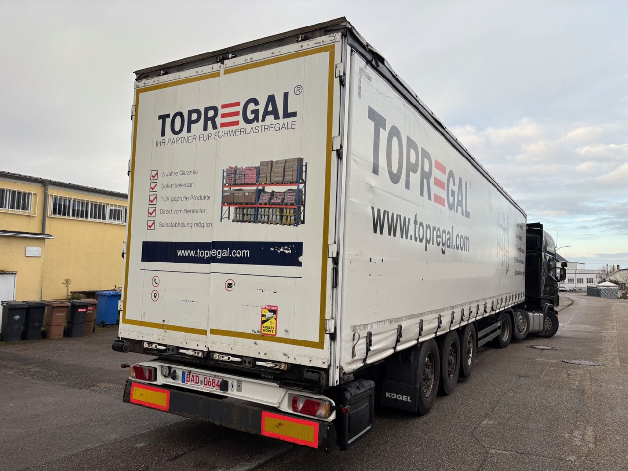 Kögel SN24, Edscha, Schiebeplane, BPW-Achse - Planenauflieger: das Bild 4 Kögel SN24, Edscha, Schiebeplane, BPW-Achse - Planenauflieger: das Bild 4