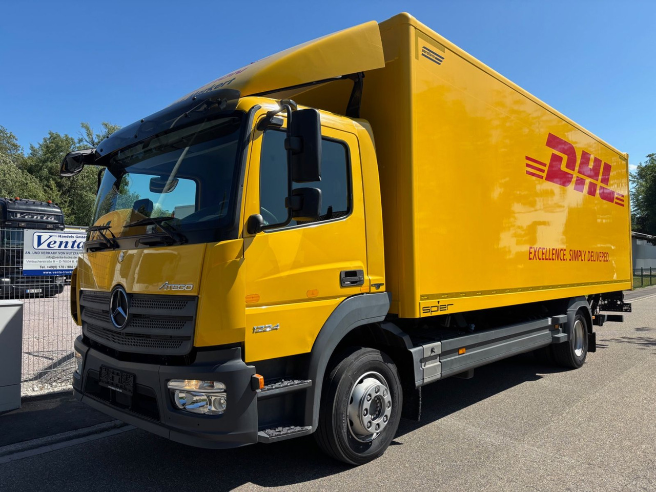 Mercedes-Benz Atego III 1224L, Euro-6, Klima, LBW - Koffer LKW: das Bild 1 Mercedes-Benz Atego III 1224L, Euro-6, Klima, LBW - Koffer LKW: das Bild 1