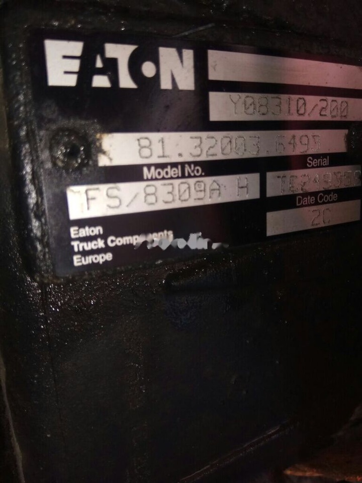 MAN fs8309AH 81320036493 - Getriebe für LKW: das Bild 1 MAN fs8309AH 81320036493 - Getriebe für LKW: das Bild 1