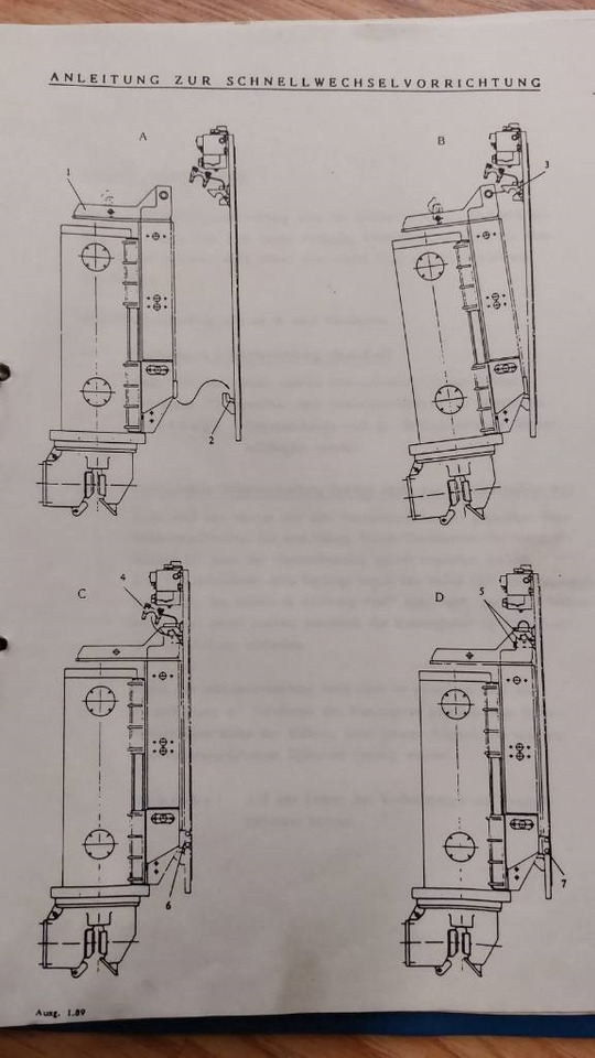 Ramme ABI Muller MS-M10000T Sennebogen SR28T bauer bg rg rtg: das Bild 43