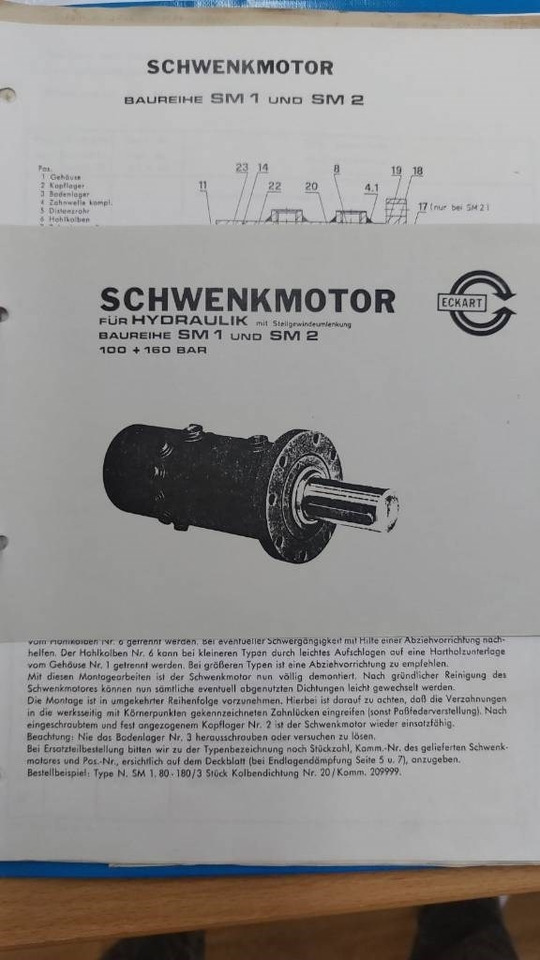 Ramme ABI Muller MS-M10000T Sennebogen SR28T bauer bg rg rtg: das Bild 38