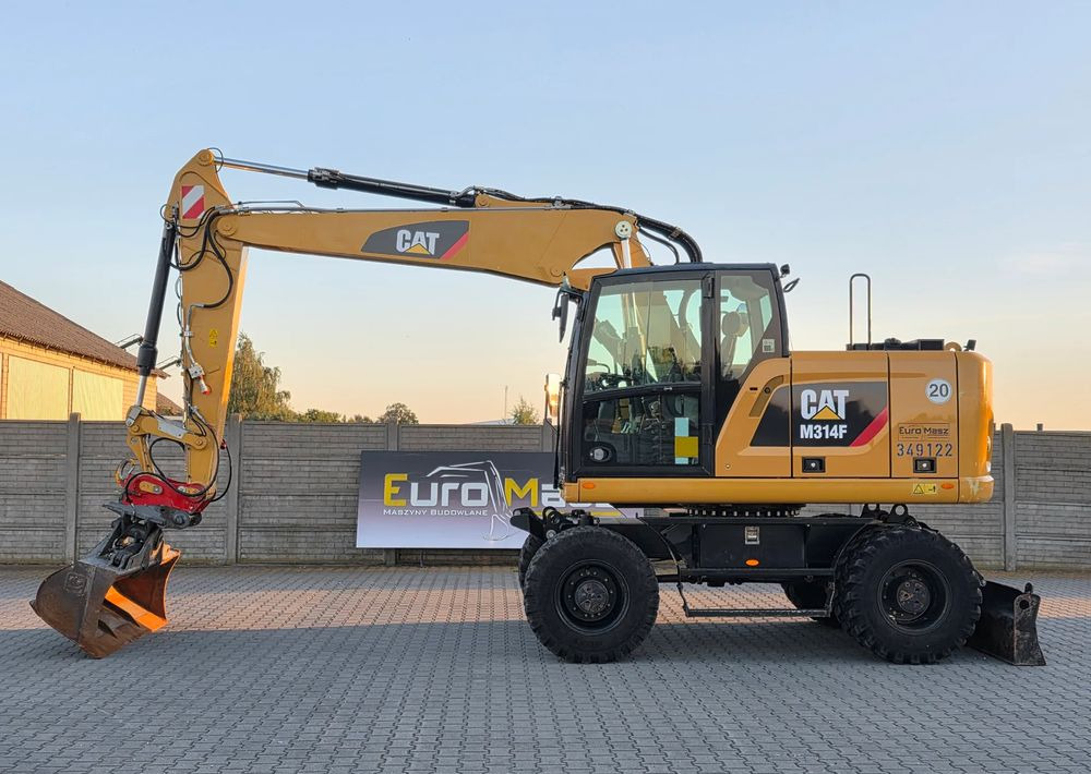 Caterpillar M314F, 2018 ROK, 4200 MTH, 2 ŁYŻKI - Mobilbagger: das Bild 2 Caterpillar M314F, 2018 ROK, 4200 MTH, 2 ŁYŻKI - Mobilbagger: das Bild 2