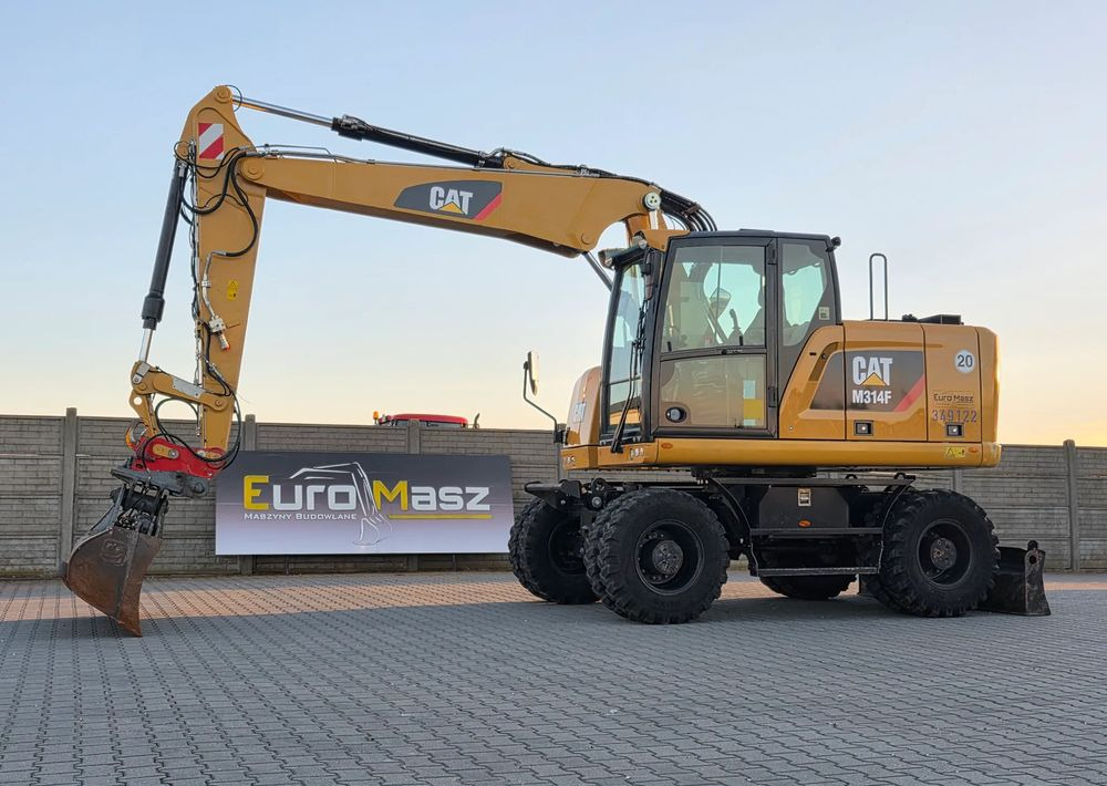 Caterpillar M314F, 2018 ROK, 4200 MTH - Mobilbagger: das Bild 2 Caterpillar M314F, 2018 ROK, 4200 MTH - Mobilbagger: das Bild 2