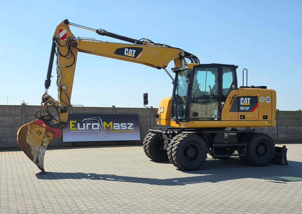 Caterpillar M314F, 2019 ROK, 3300 MTH, OIL QUICK OQ 65 - Mobilbagger: das Bild 1 Caterpillar M314F, 2019 ROK, 3300 MTH, OIL QUICK OQ 65 - Mobilbagger: das Bild 1