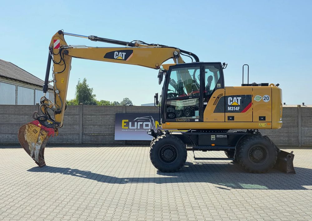 Caterpillar M314F, 2019 ROK, 3300 MTH, OIL QUICK OQ 65 - Mobilbagger: das Bild 2 Caterpillar M314F, 2019 ROK, 3300 MTH, OIL QUICK OQ 65 - Mobilbagger: das Bild 2