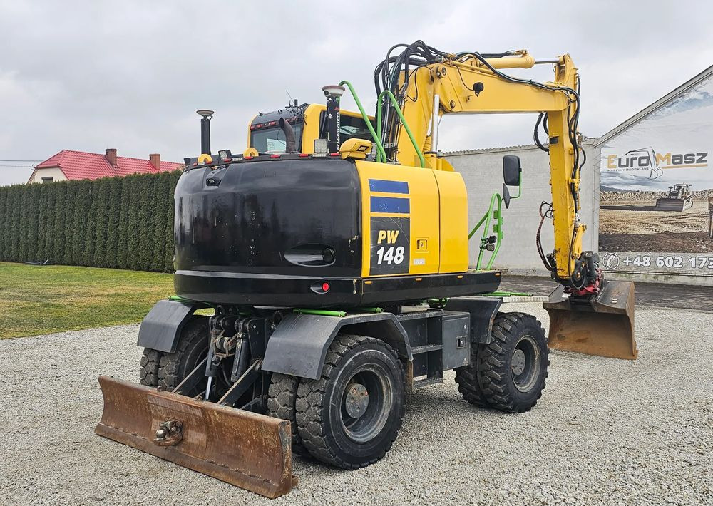 Komatsu PW 148-10, 2016 ROK, SYSTEM LEICA 3D - Mobilbagger: das Bild 5 Komatsu PW 148-10, 2016 ROK, SYSTEM LEICA 3D - Mobilbagger: das Bild 5