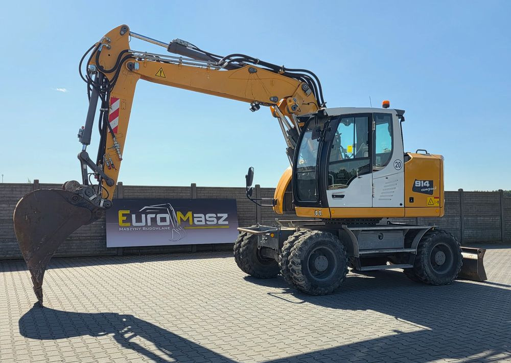 Liebherr A914 COMPACT, 2015 ROK, SW 48 szybkozłącze - Mobilbagger: das Bild 1 Liebherr A914 COMPACT, 2015 ROK, SW 48 szybkozłącze - Mobilbagger: das Bild 1