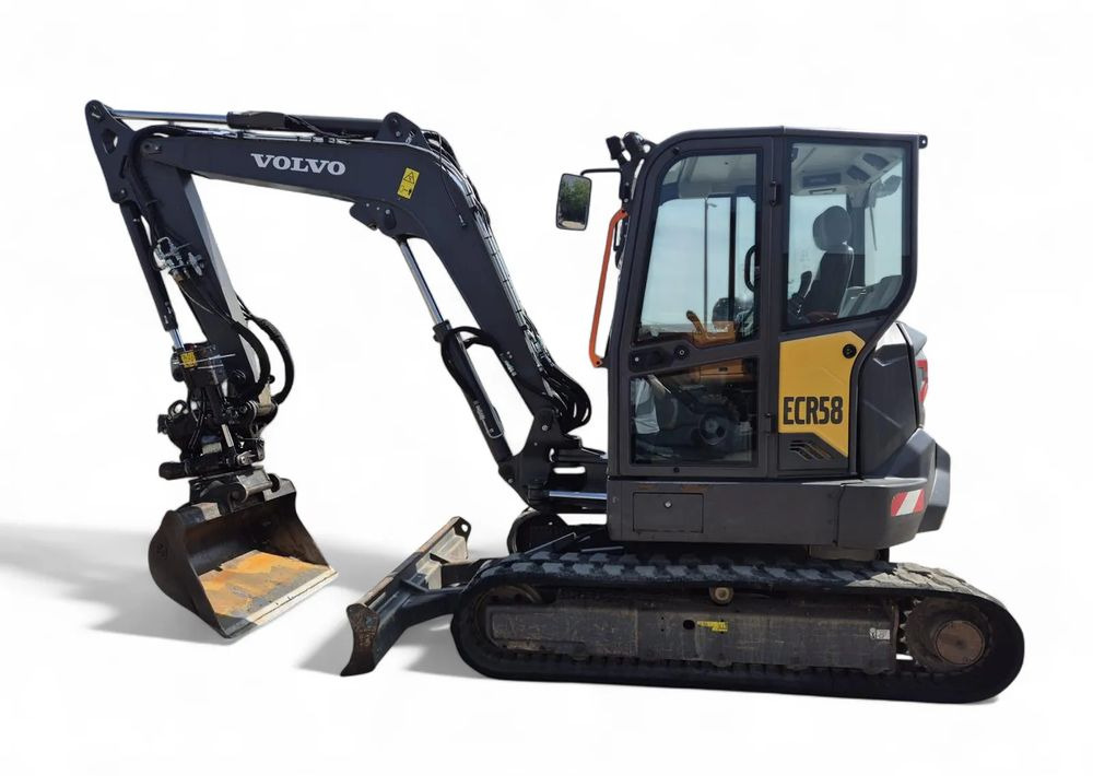 Volvo ECR 58F, 2021 ROK, GŁOWICA STEELWRIST, 2 ŁYŻKI - Minibagger: das Bild 5 Volvo ECR 58F, 2021 ROK, GŁOWICA STEELWRIST, 2 ŁYŻKI - Minibagger: das Bild 5