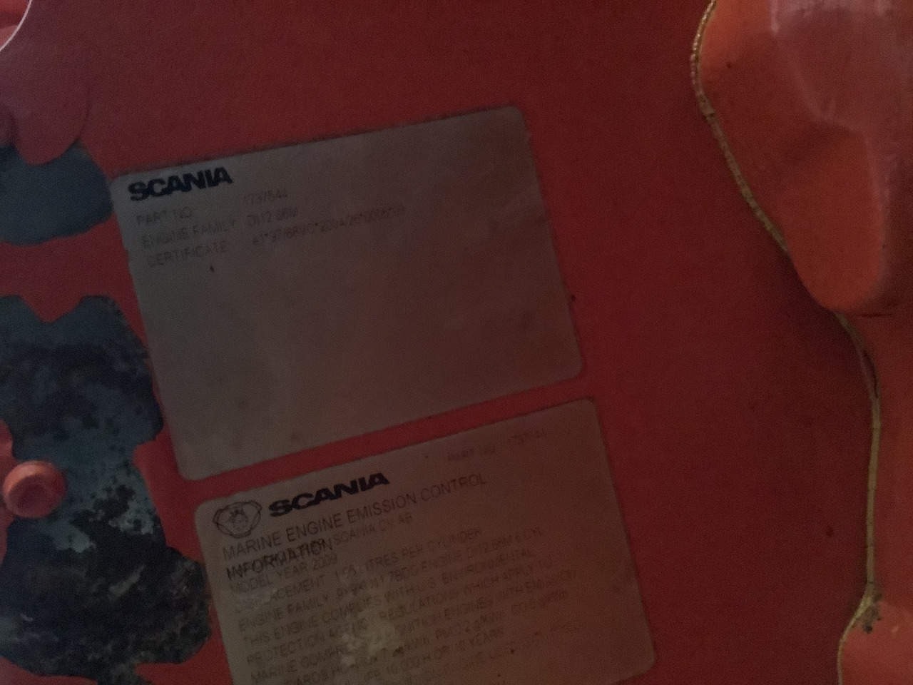 Motor Scania DI12.66 Marine engine (1) Used, tested and approved: das Bild 8