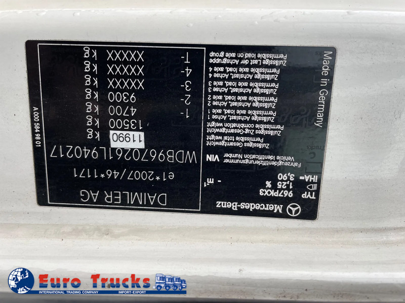 Mercedes-Benz Atego Atego 1321 Frigoblock - Isotherm LKW: das Bild 4 Mercedes-Benz Atego Atego 1321 Frigoblock - Isotherm LKW: das Bild 4