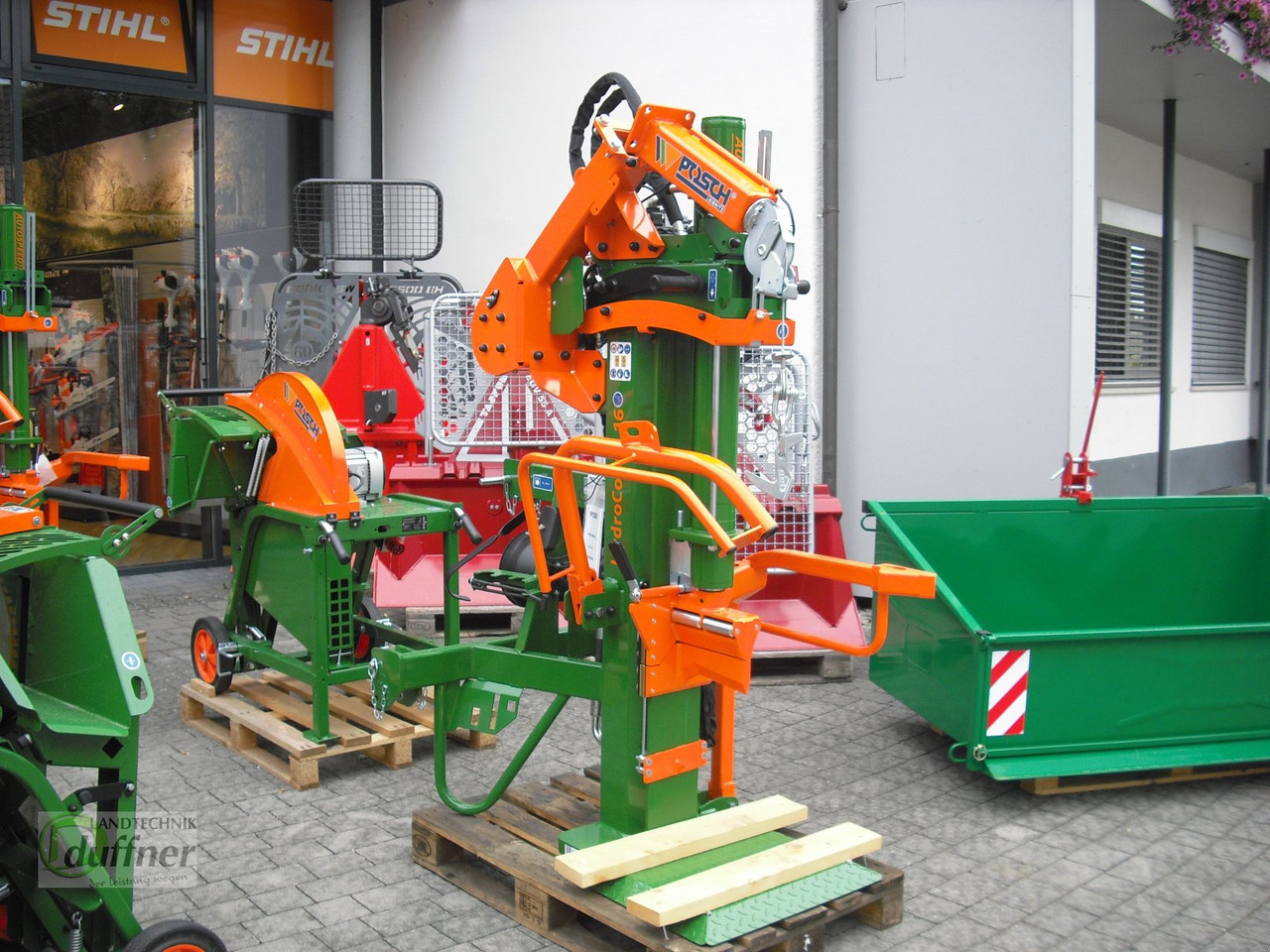 Posch HydroCombi 16 + Winde - Holzspalter: das Bild 1 Posch HydroCombi 16 + Winde - Holzspalter: das Bild 1
