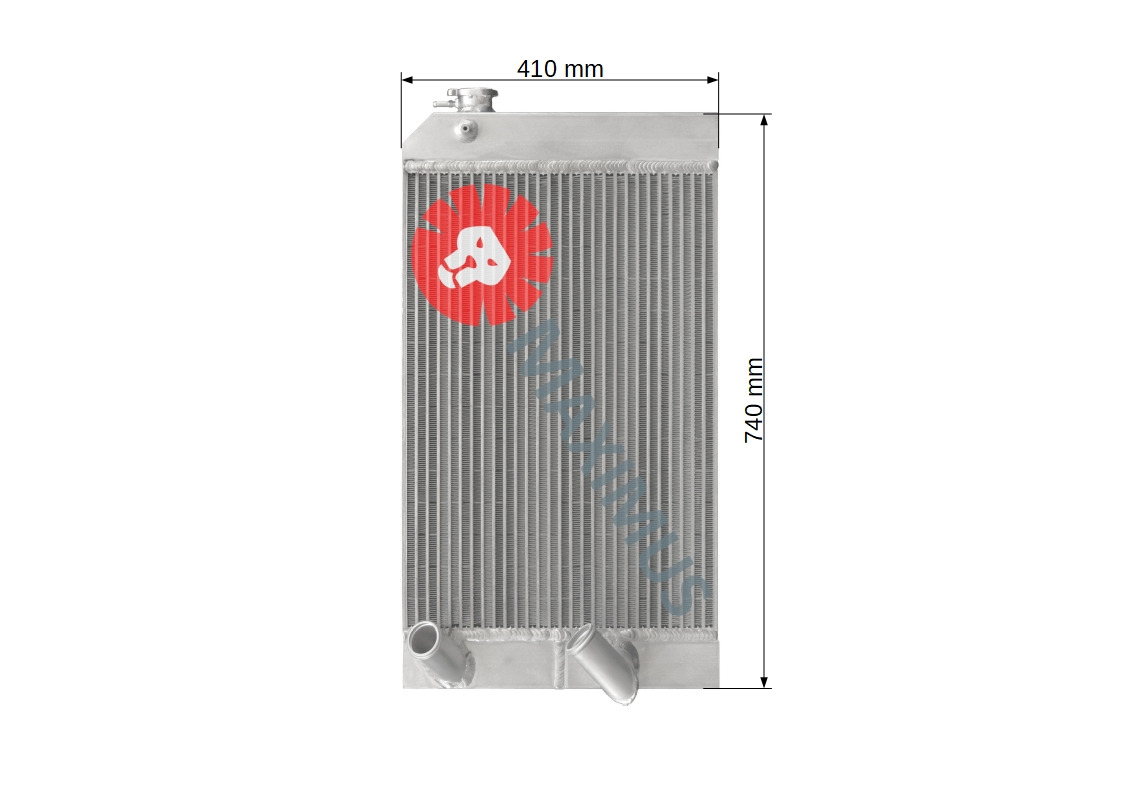DIECI AGRI PLUS 40.7 - Kühler für Teleskopradlader: das Bild 3 DIECI AGRI PLUS 40.7 - Kühler für Teleskopradlader: das Bild 3