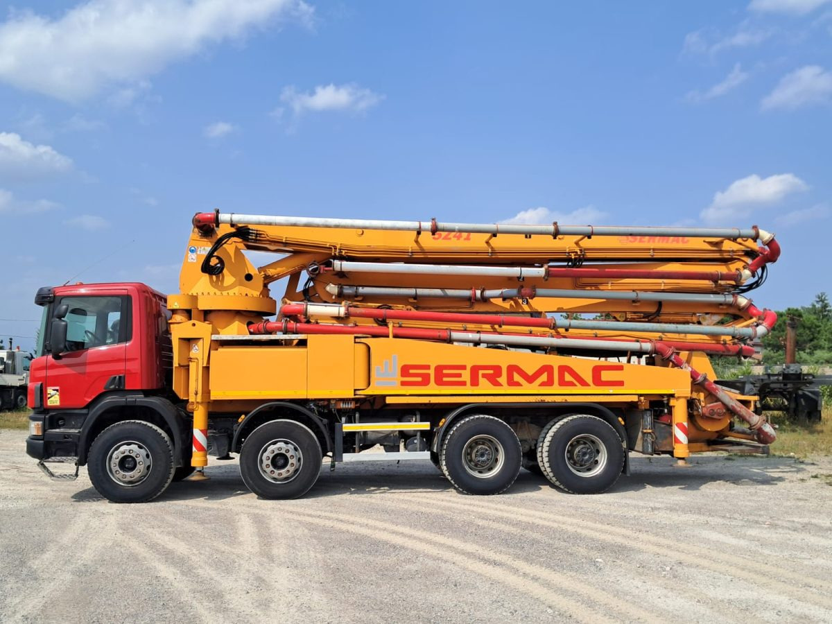 Scania P 114 380 SERMAC 5Z41 - Betonpumpe: das Bild 4 Scania P 114 380 SERMAC 5Z41 - Betonpumpe: das Bild 4