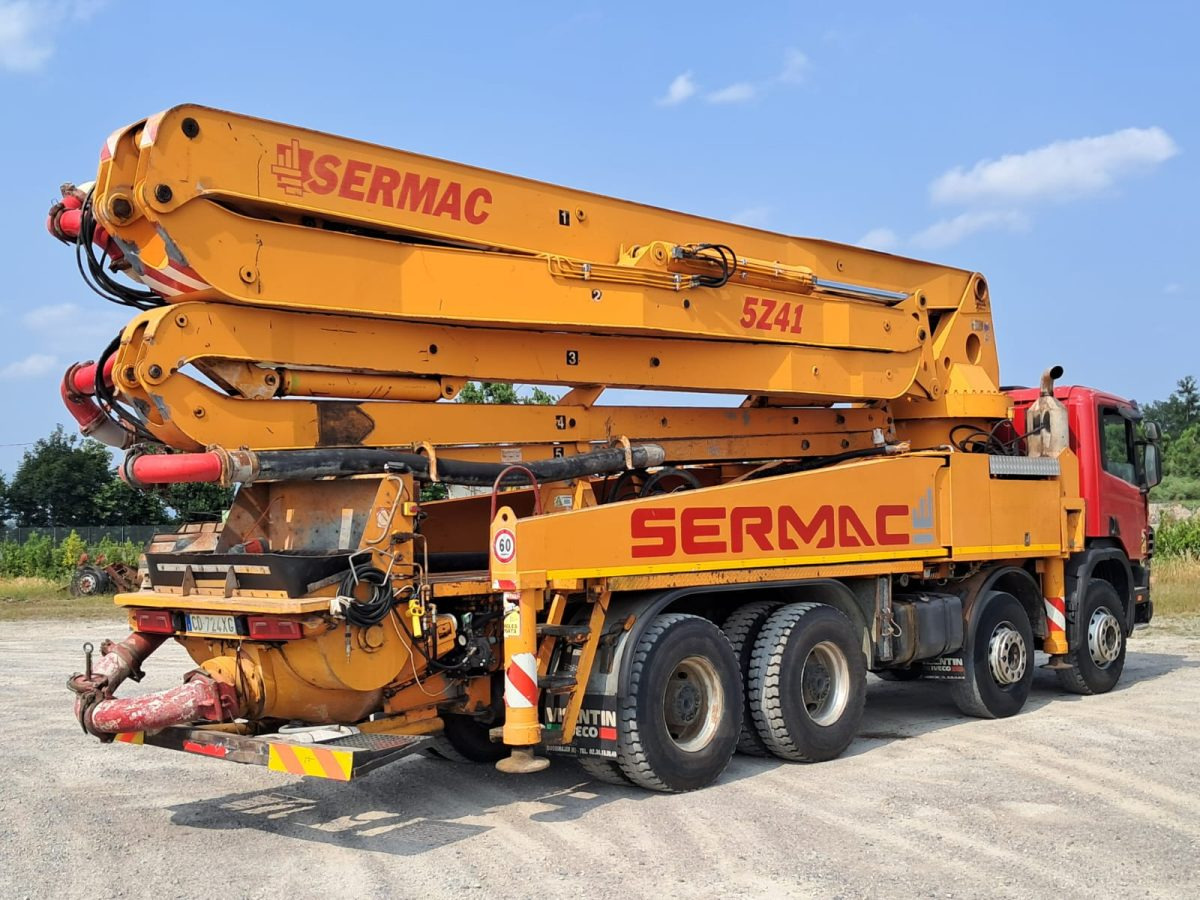 Scania P 114 380 SERMAC 5Z41 - Betonpumpe: das Bild 5 Scania P 114 380 SERMAC 5Z41 - Betonpumpe: das Bild 5