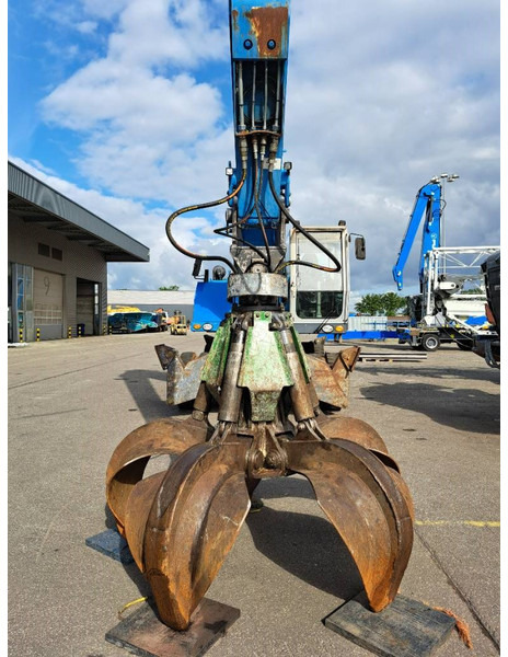 Umschlagbagger Für die Beförderung von Müll Fuchs MHL 350 E: das Bild 14