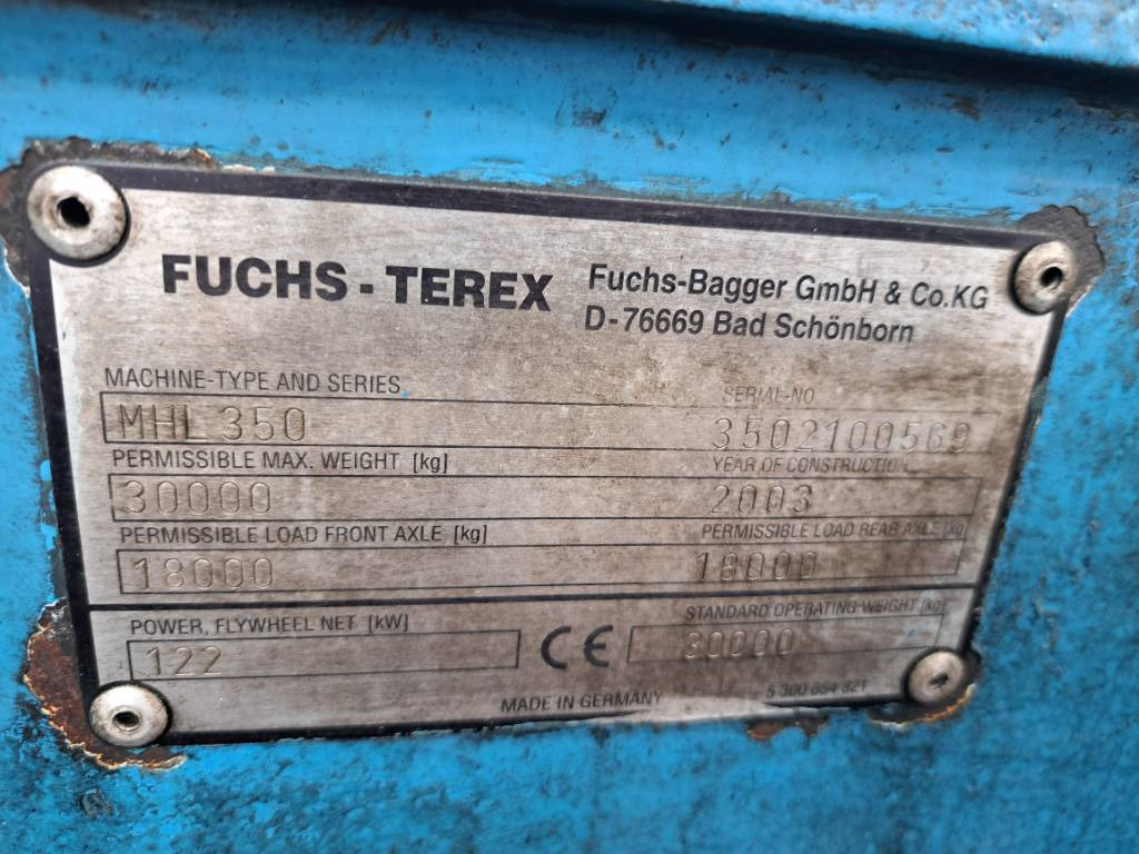 Umschlagbagger Fuchs MHL350C FQC: das Bild 17