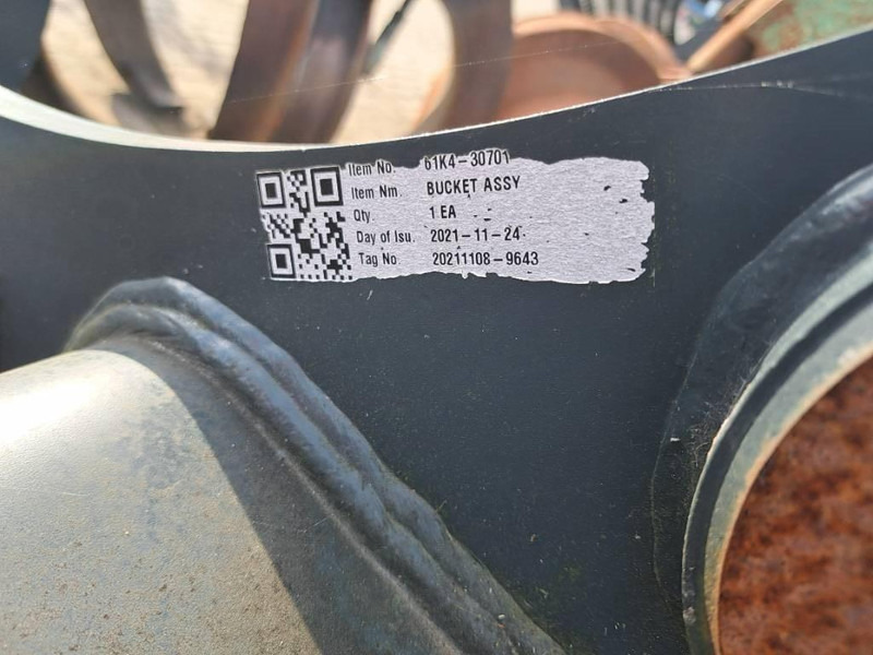 Hyundai Excavator Digging Bucket 140, 61K4-30701 - Schaufel für Baumaschine: das Bild 5 Hyundai Excavator Digging Bucket 140, 61K4-30701 - Schaufel für Baumaschine: das Bild 5