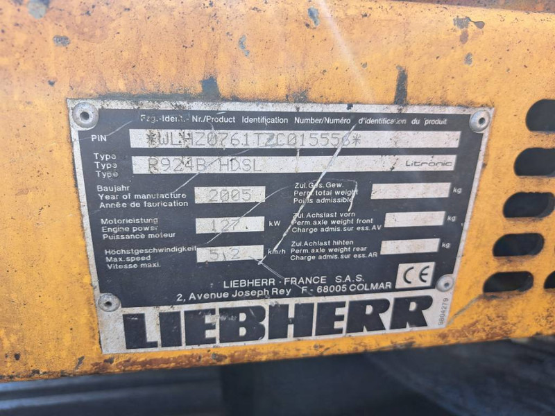 Kettenbagger Liebherr R924B HDSL: das Bild 11