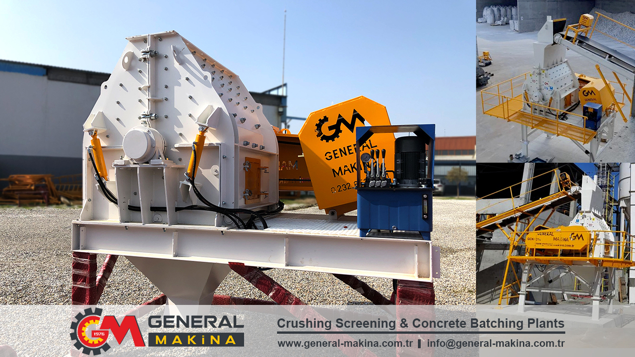 GENERAL MAKİNA GNR900 Powerful Hammer Stone Crusher - Brecher: das Bild 1 GENERAL MAKİNA GNR900 Powerful Hammer Stone Crusher - Brecher: das Bild 1