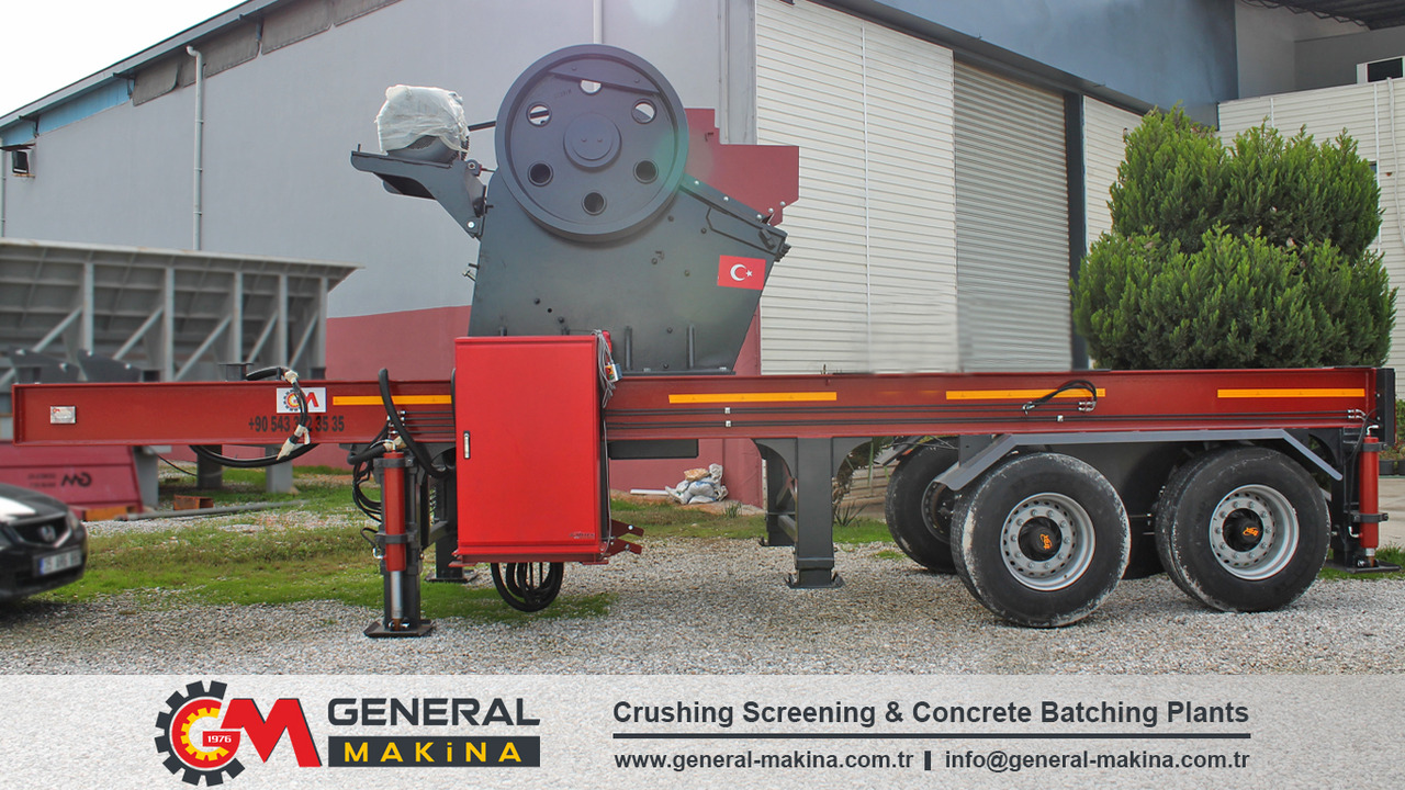 GENERAL MAKİNA Semi Mobile Crushing Plant - Backenbrecher: das Bild 4 GENERAL MAKİNA Semi Mobile Crushing Plant - Backenbrecher: das Bild 4