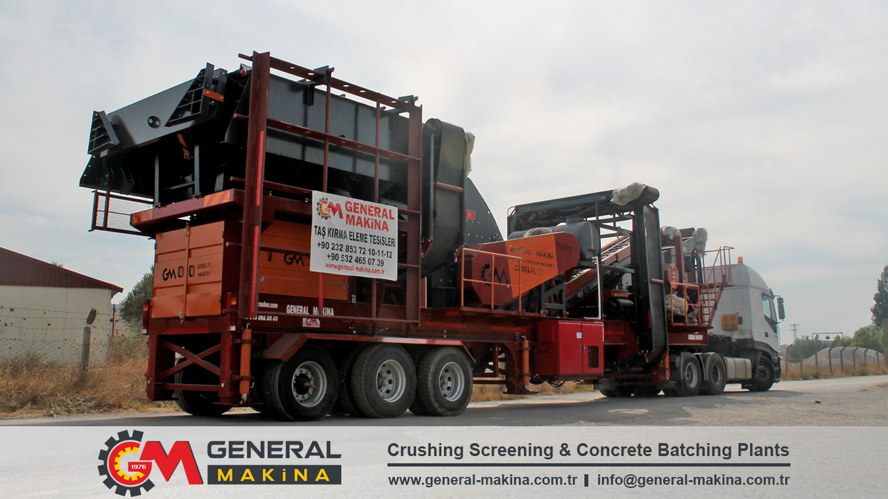 General Makina 01 Series Mobile Crushing and Screening Plant - Mobile Brechanlage: das Bild 3 General Makina 01 Series Mobile Crushing and Screening Plant - Mobile Brechanlage: das Bild 3