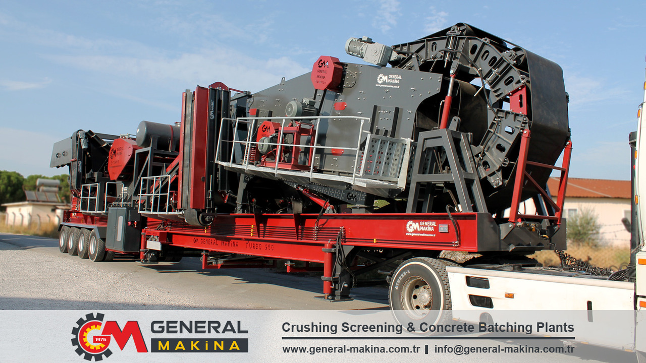 General Makina 950 Series Mobile Stone Crushing Plant - Mobile Brechanlage: das Bild 5 General Makina 950 Series Mobile Stone Crushing Plant - Mobile Brechanlage: das Bild 5