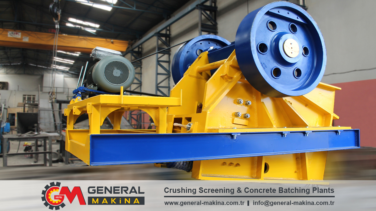 Backenbrecher neu kaufen General Makina High Quality Jaw Crusher Best Price: das Bild 9
