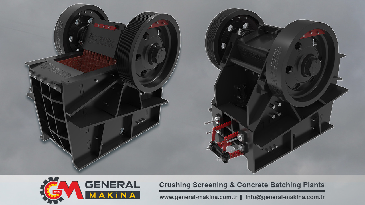 General Makina High Quality Jaw Crusher - Backenbrecher: das Bild 4 General Makina High Quality Jaw Crusher - Backenbrecher: das Bild 4