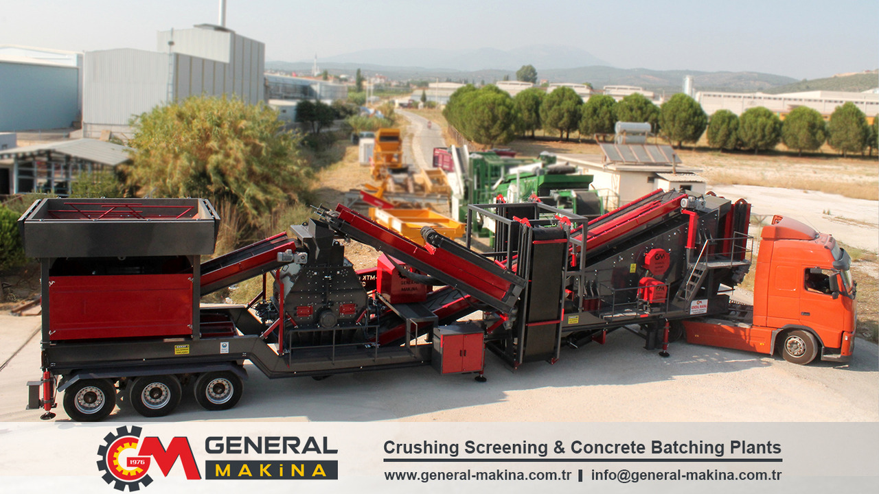 General Makina Mobile Sand Machine - Mobile Brechanlage: das Bild 1 General Makina Mobile Sand Machine - Mobile Brechanlage: das Bild 1